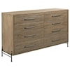 Kincaid Furniture Modern Forge Amity Drawer Dresser