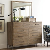 Henderson Mule Chest and Mirror Set