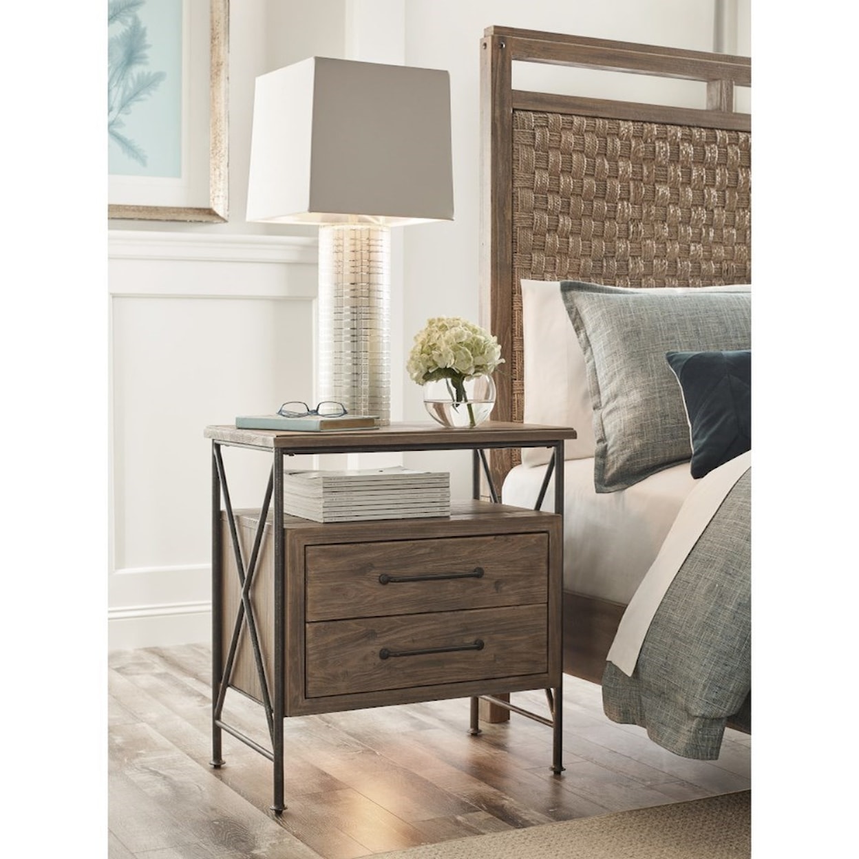 Kincaid Furniture Modern Forge Crockett Nightstand