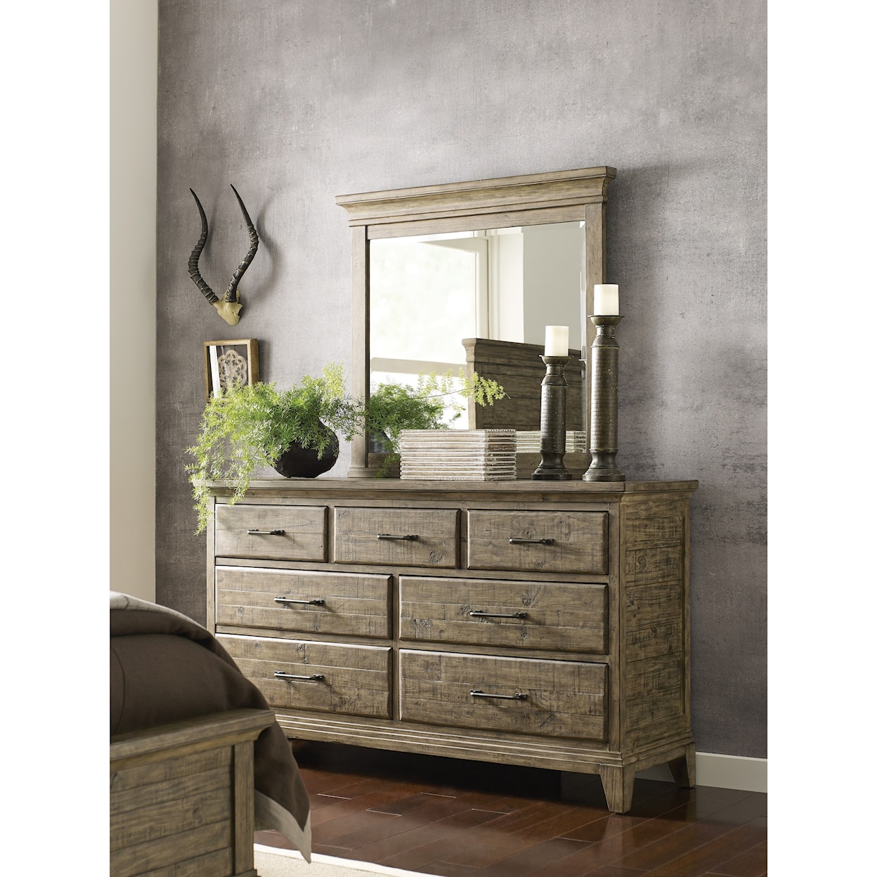 Kincaid Furniture Plank Road Jessup Mirror                               