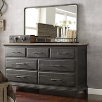 Farmstead Dresser and Westwood Mirror Set