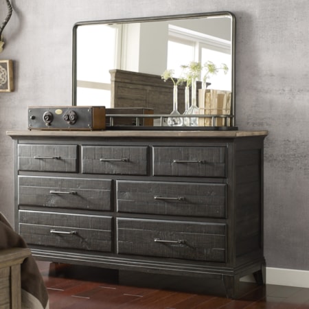 Farmstead Dresser + Westwood Mirror Set