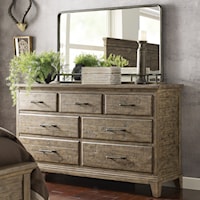 Farmstead Dresser and Westwood Mirror Set