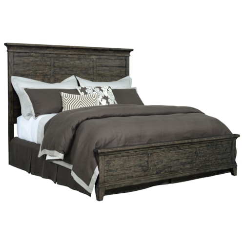 Jessup Solid Wood Queen Panel Bed               