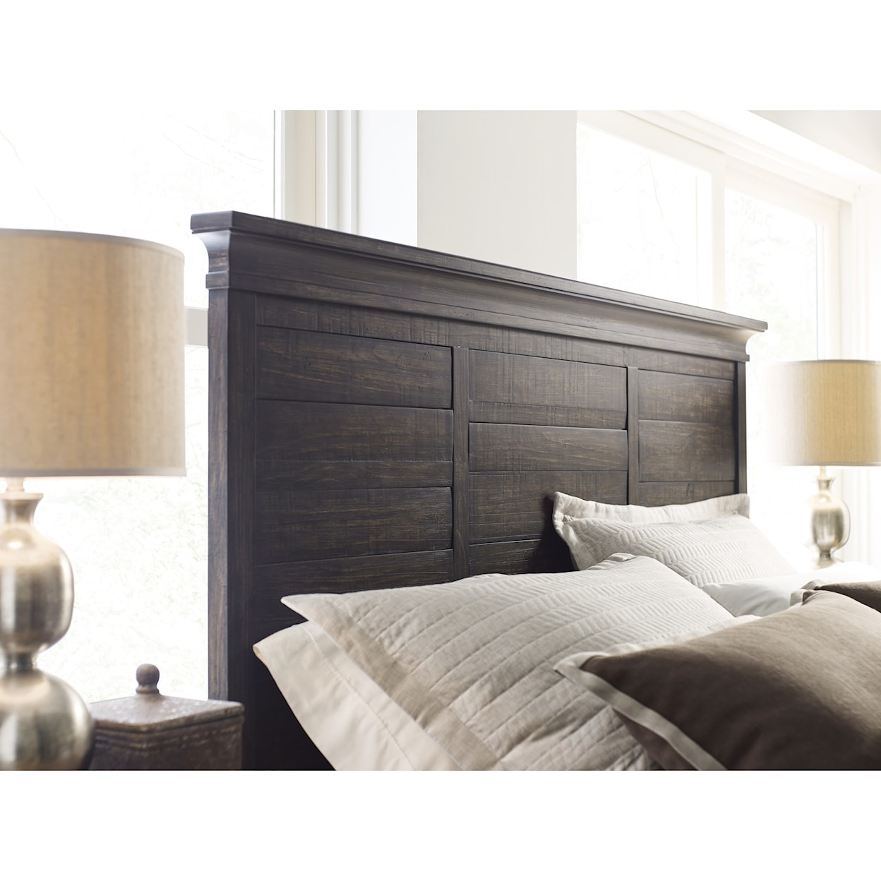 Kincaid Furniture Plank Road Jessup Panel Queen Bed       