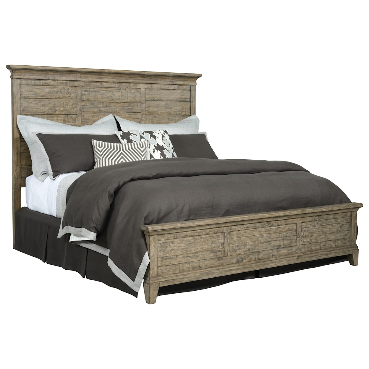 Kincaid Furniture Plank Road Jessup Panel Queen Bed       