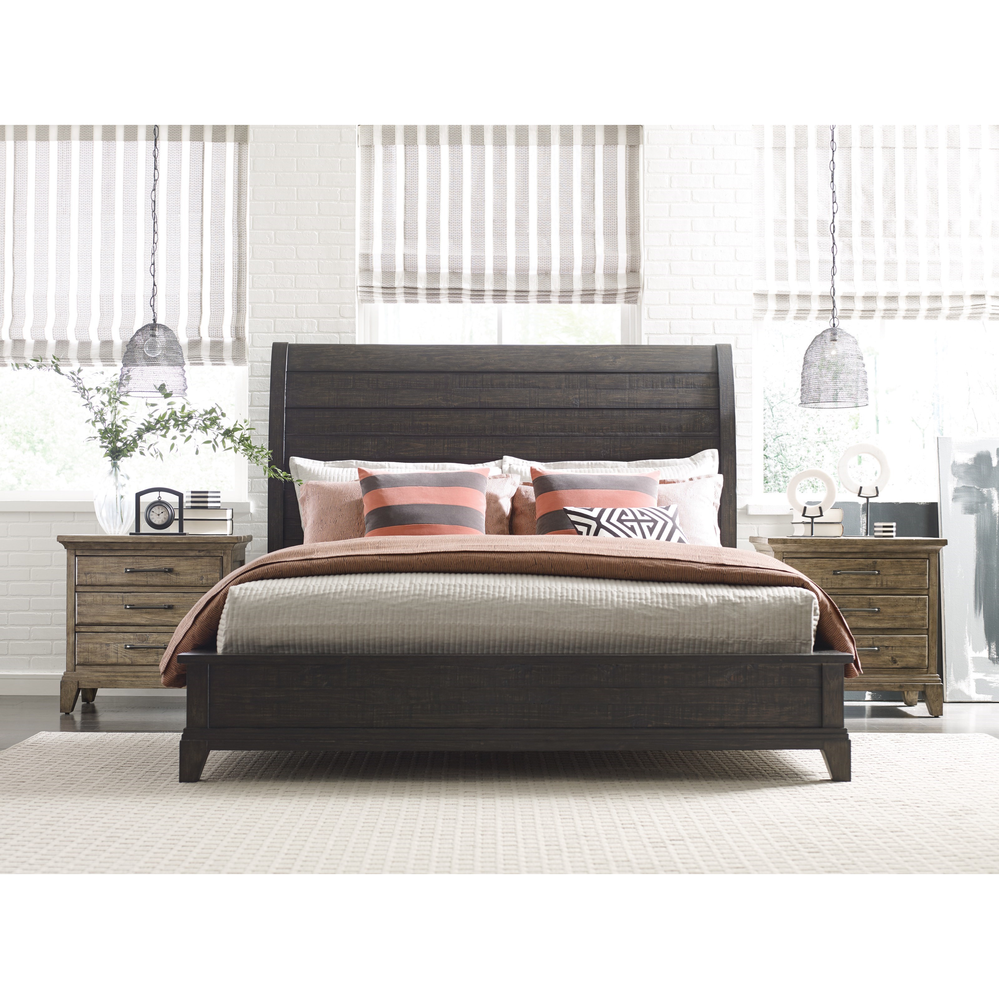 Eastburn Sleigh Queen Bed    
