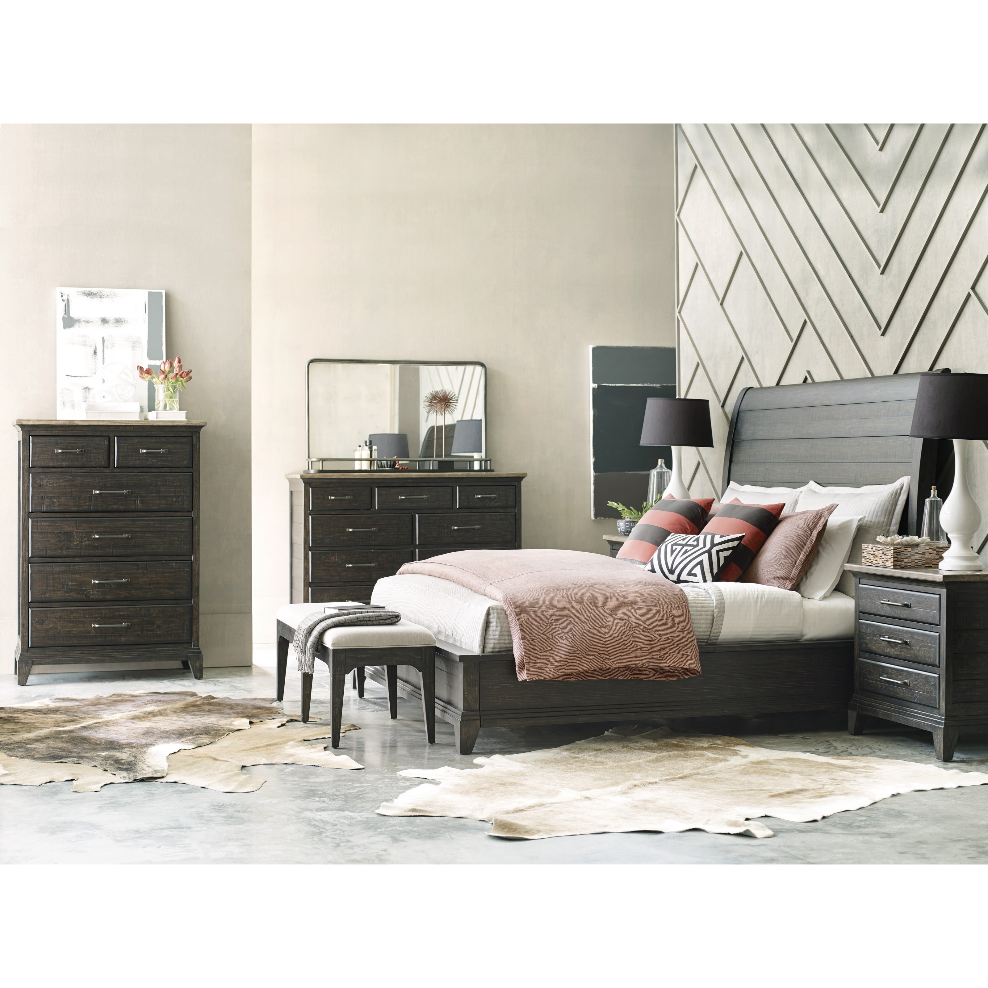 Eastburn Sleigh Queen Bed    