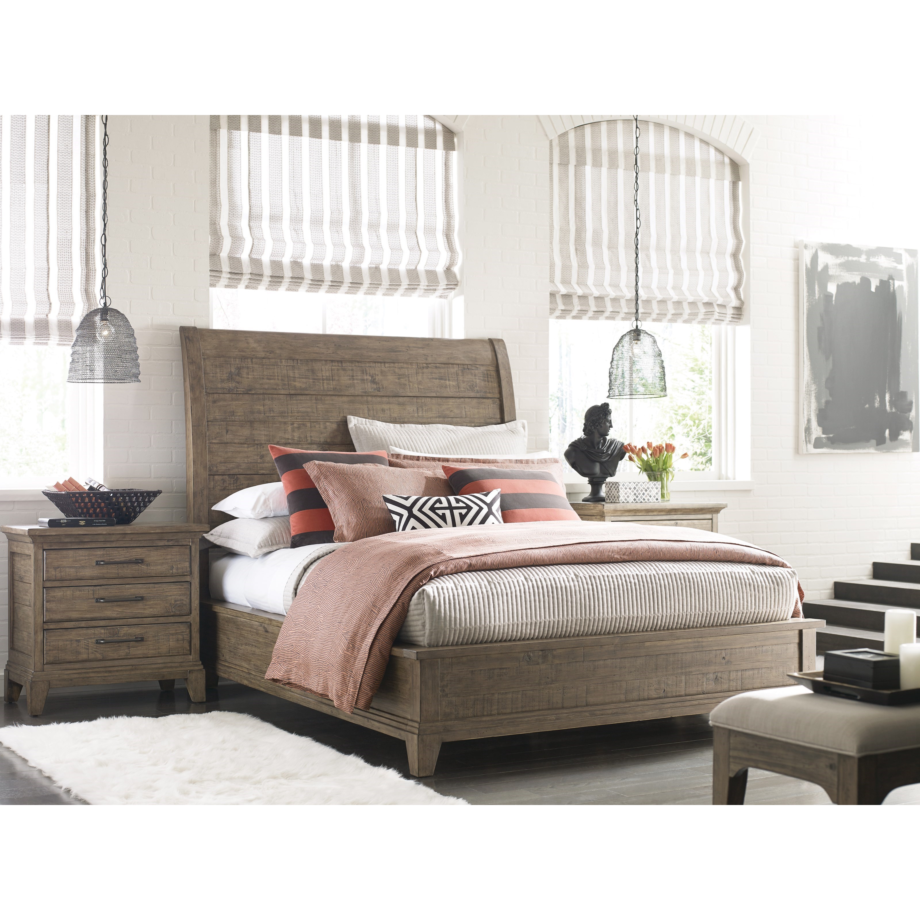 Eastburn Sleigh Queen Bed    