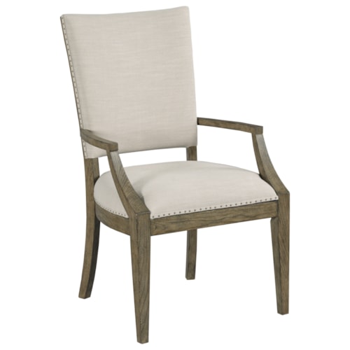 Howell Upholstered Dining Arm Chair                                  