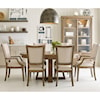 Kincaid Furniture Plank Road 7 Pc Dining Set w/ Button Table