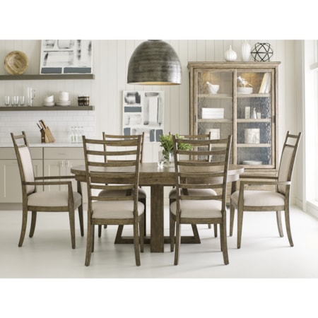 7 Pc Dining Set
