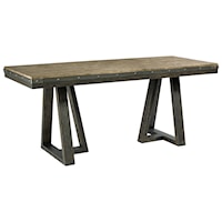 Kimler Solid Wood Counter Height Dining Table    