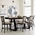 Kincaid Furniture Plank Road Seven Piece Counter Height Dining Set