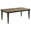 Kincaid Furniture Plank Road Rankin Rectangular Leg Table                
