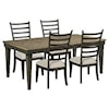 Kincaid Furniture Plank Road Formal Dining Room Group