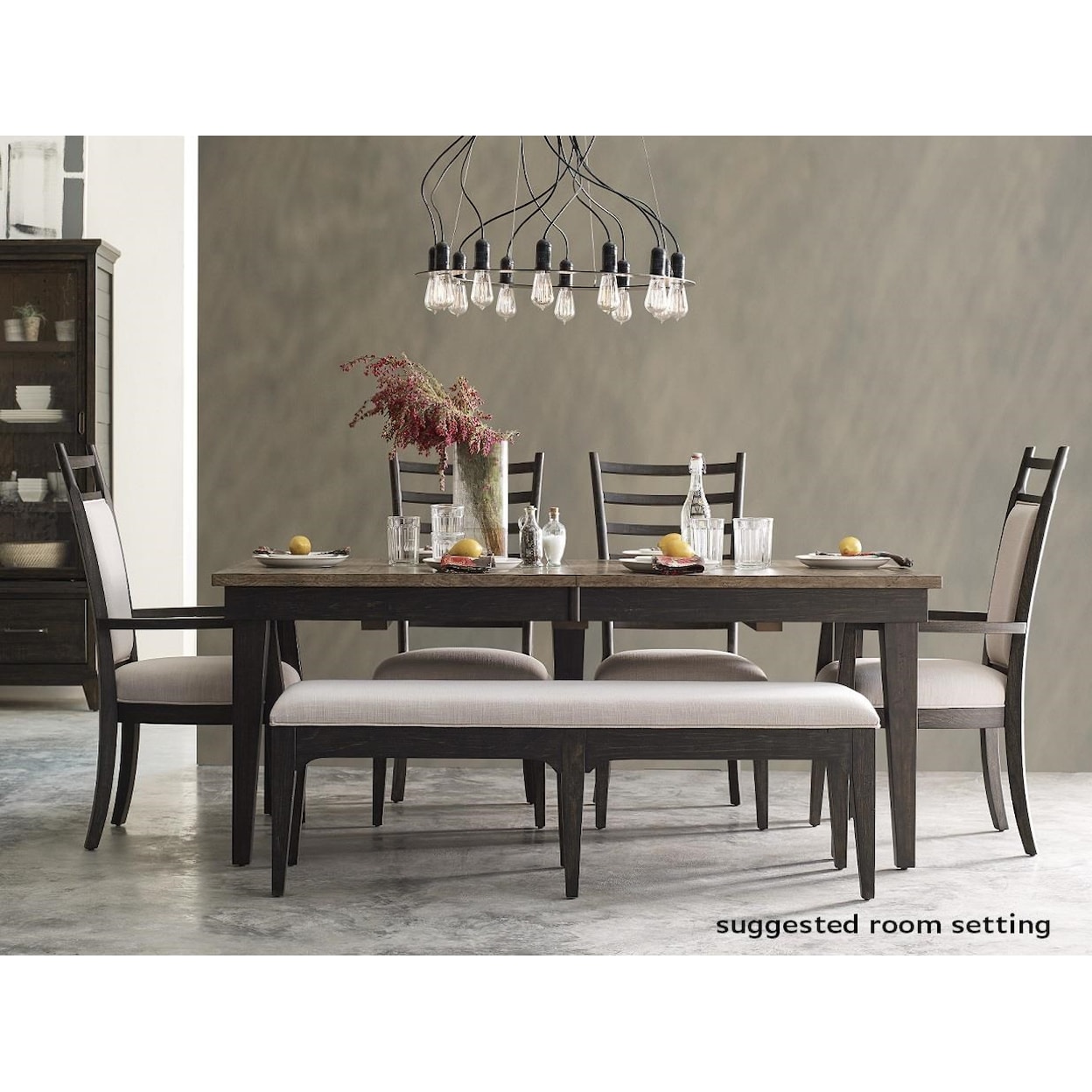 Kincaid Furniture Plank Road Formal Dining Room Group