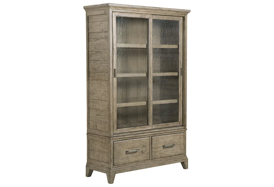 Plank Road Darby Display Cabinet           by Kincaid Furniture at Stoney Creek Furniture 