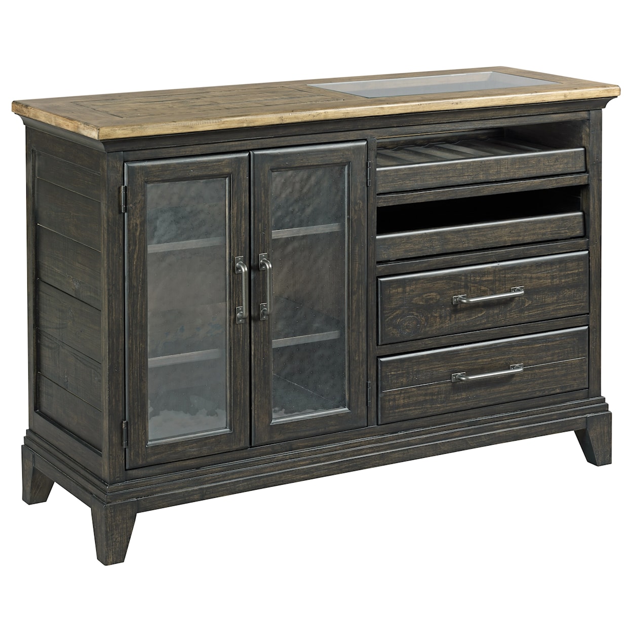 Kincaid Furniture Plank Road Pleasant Hill Wine Server                   