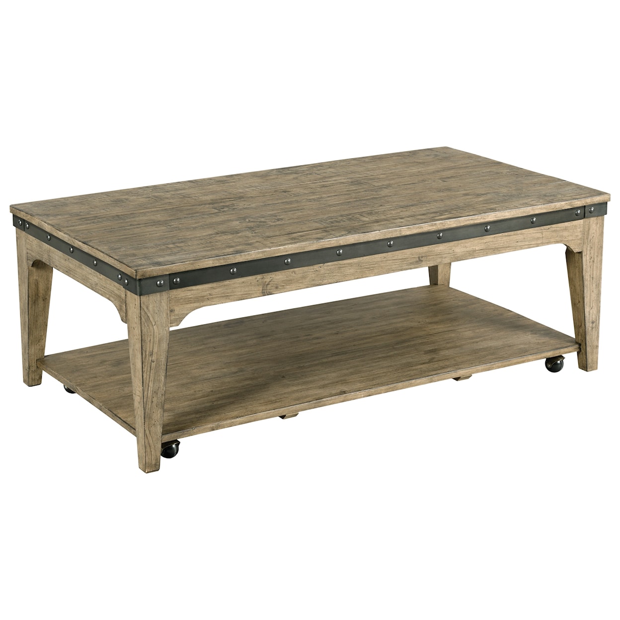 Kincaid Furniture Plank Road Artisans Rectangular Cocktail Table         