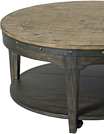 Artisans Round Cocktail Table               