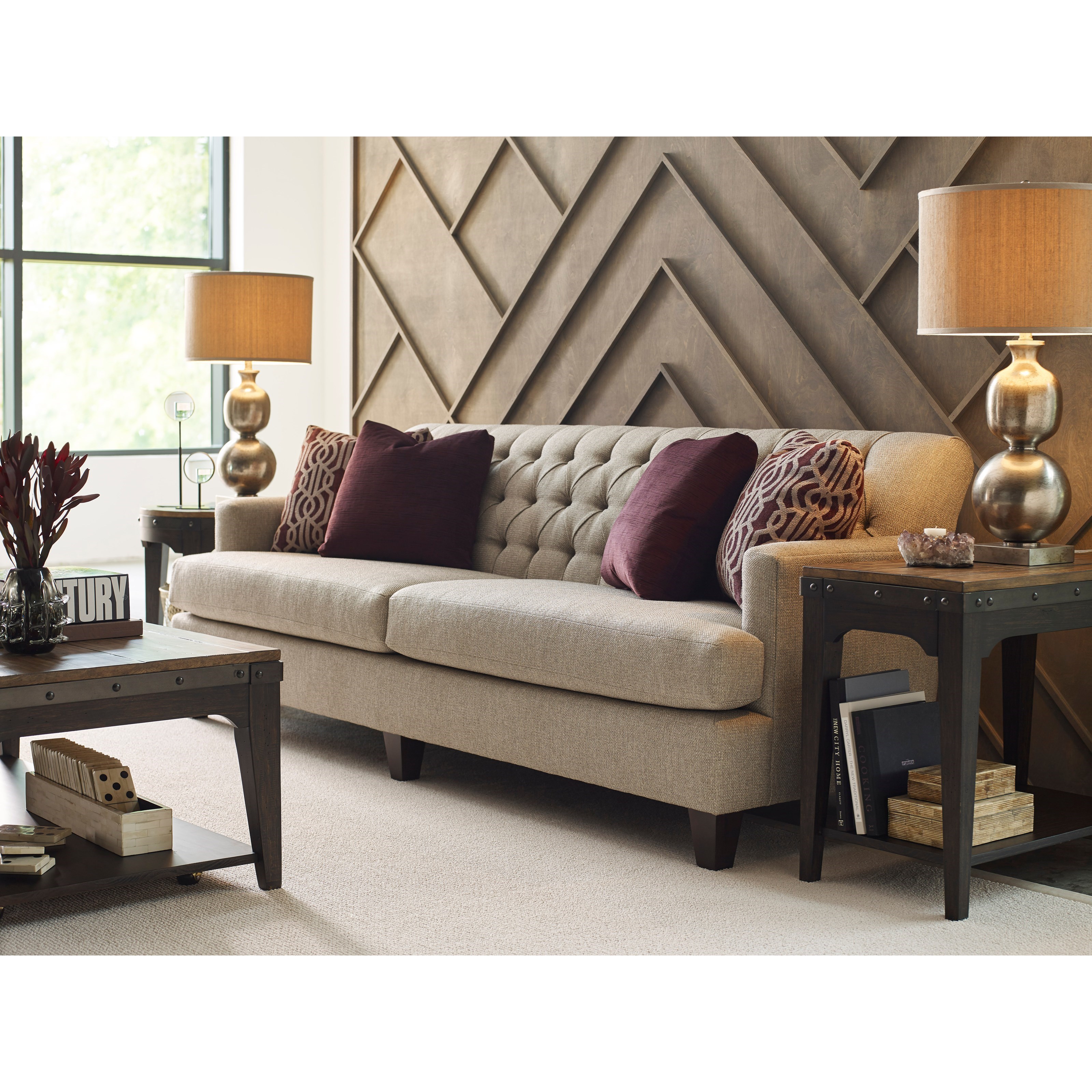 Artisans Round End Table                    