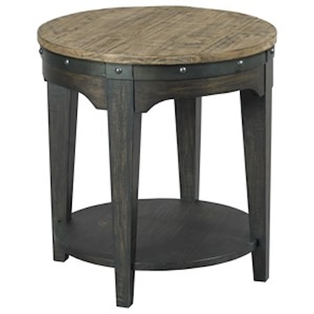 Artisans Round End Table                    