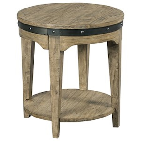 Artisans Round End Table                    