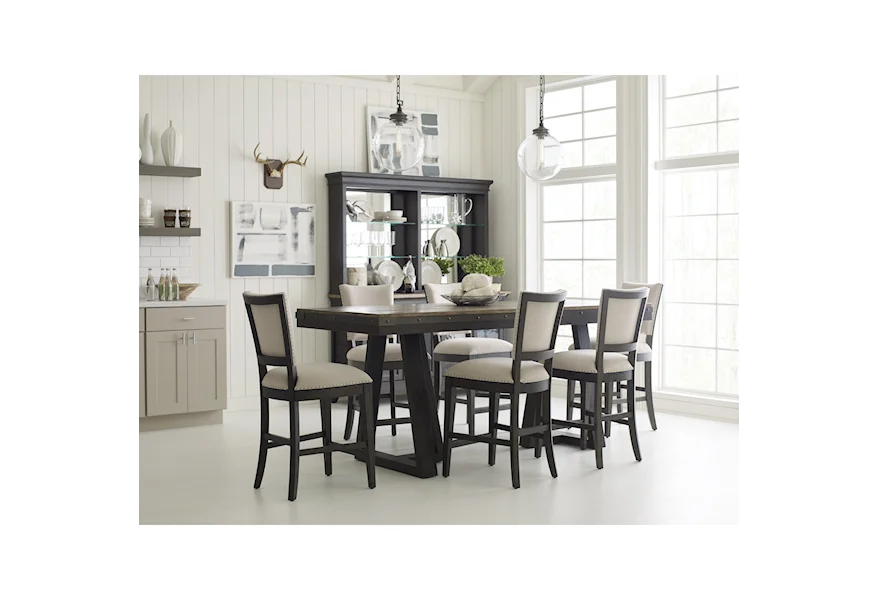 Plank Road Formal Counter Height Dining Room Set by Kincaid Furniture at Sheely's Furniture & Appliance