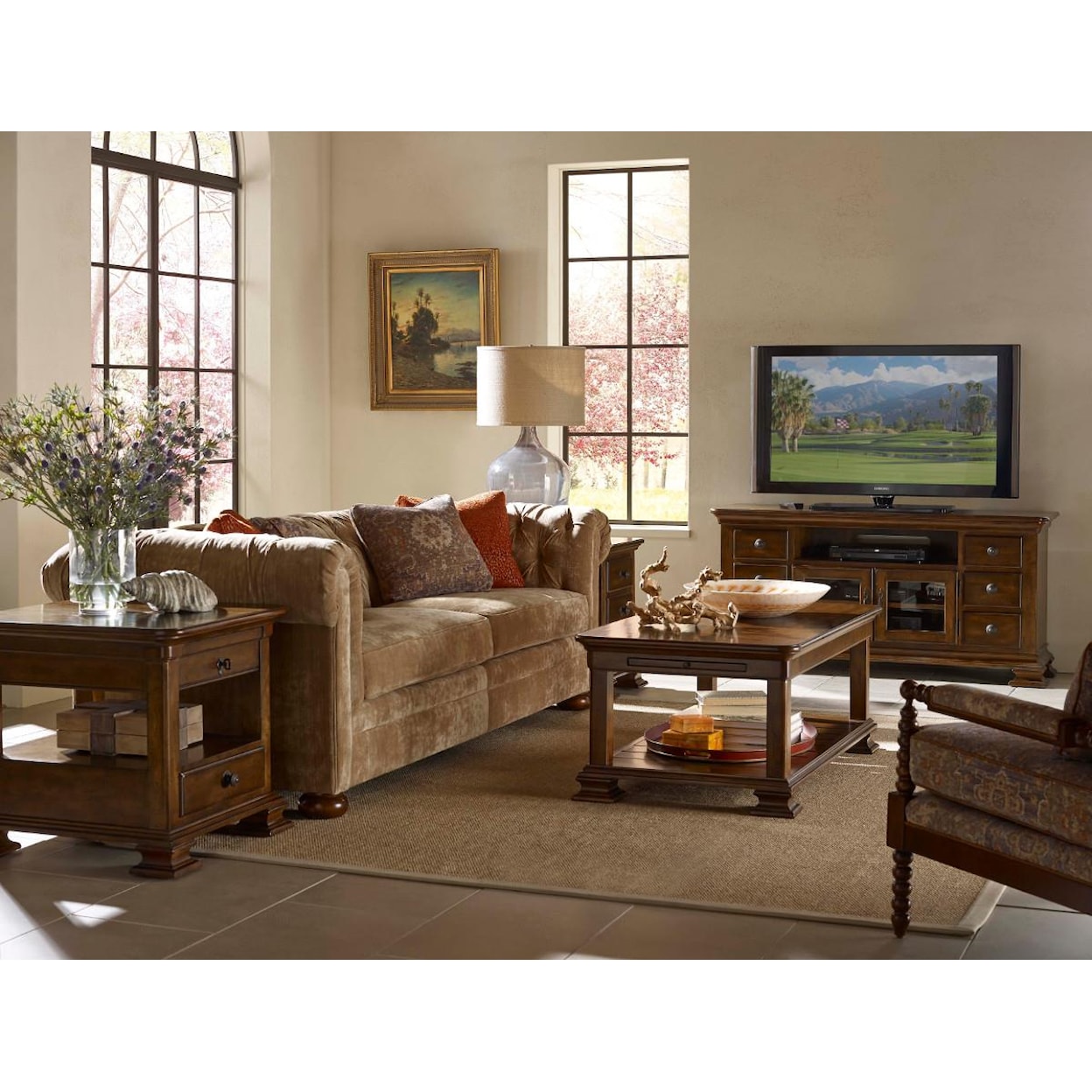 Kincaid Furniture Portolone Rectangular End Table