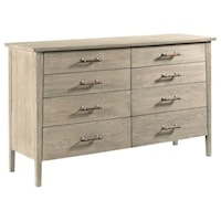 Contemporary Breck Solid Wood Dresser