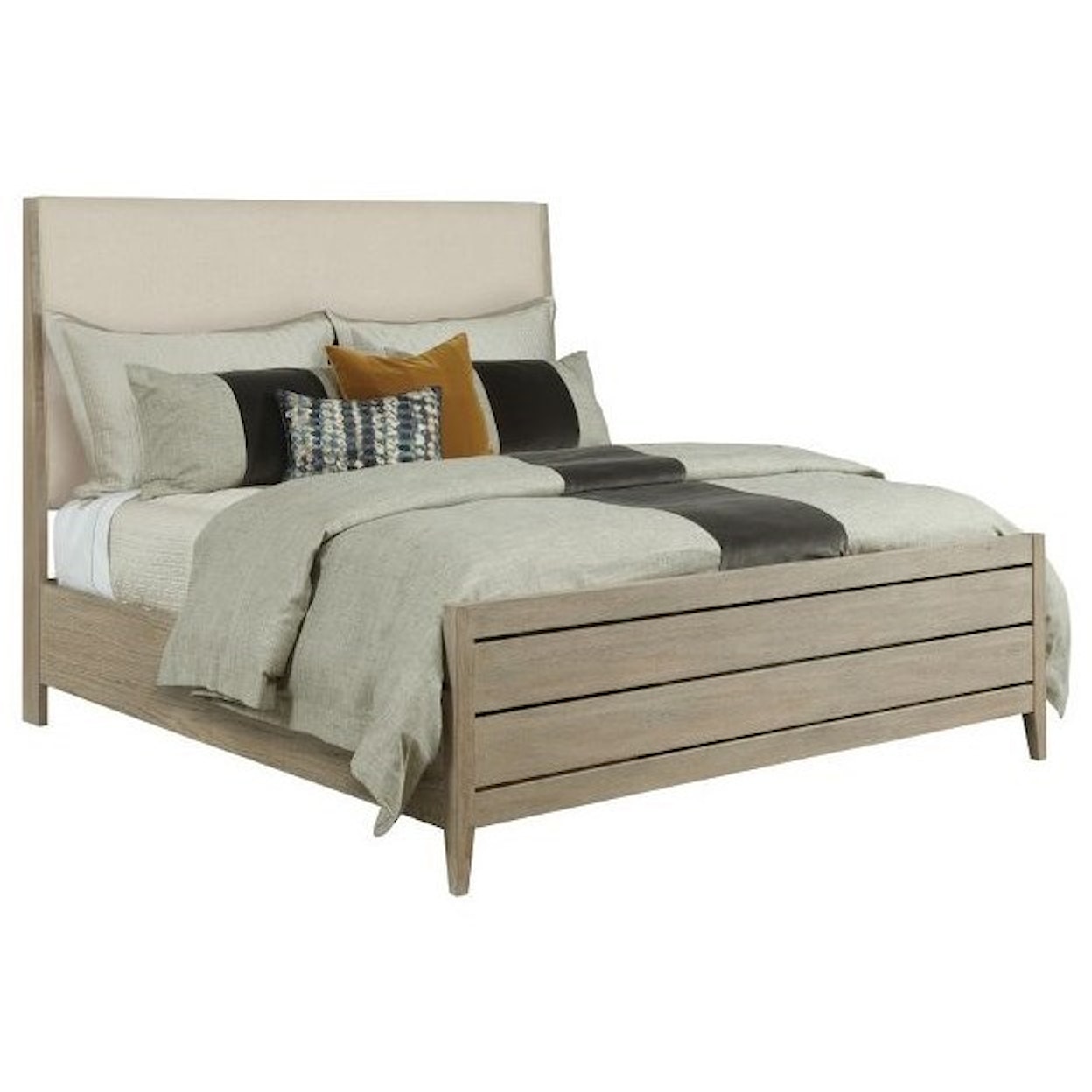 Kincaid Furniture Symmetry Incline King Upholstered Bed 