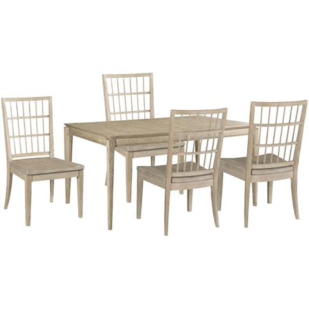 Dining Table and Side Chairs