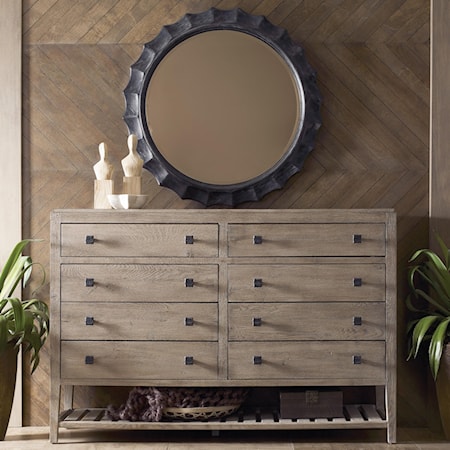 Linville Dresser and Mirror Set