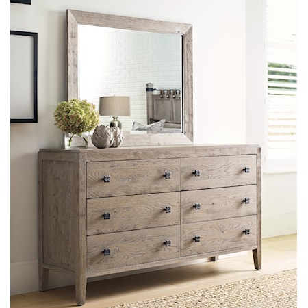 Braswell Dresser and Mirror Set