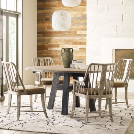 5 Piece Chair & Table Set