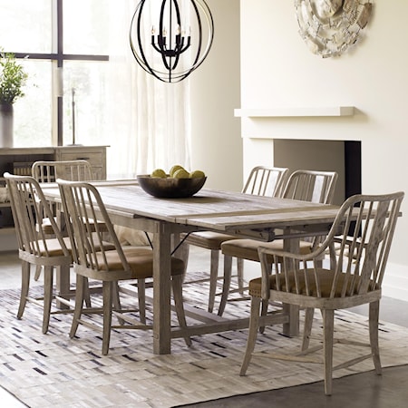 Seven Piece Dining Set