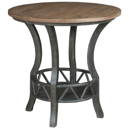 Pisgah Round Lamp Table
