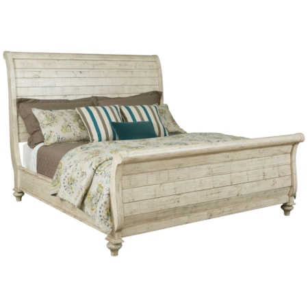 Lynton Sleigh Queen Bed
