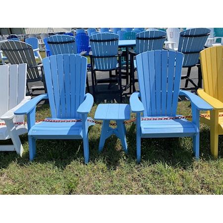 Carolina Blue | Harbor Island Side Table