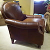 King Hickory 9000 35" Tight Back Leather Chair