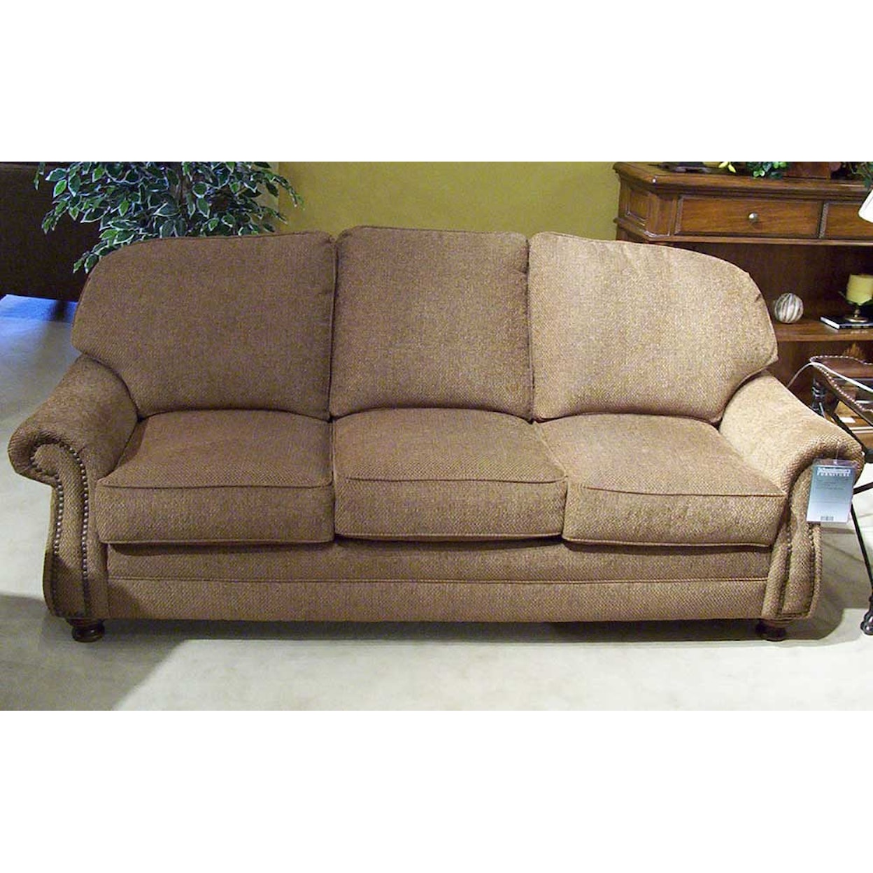 King Hickory 9000 88" Semi-Attached Back Sofa