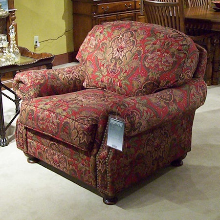 45" Semi-Attached Back Chair