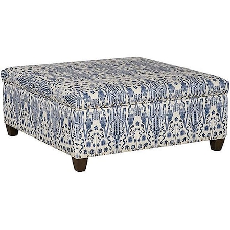 Storage Cocktail Ottoman