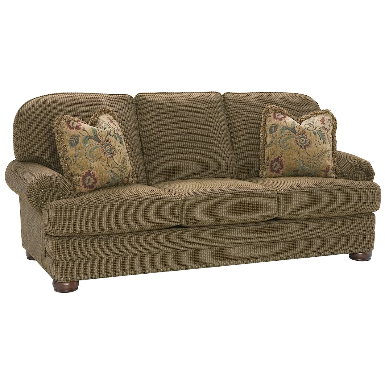 King Hickory Edward High Class Sofa with Casual Charm