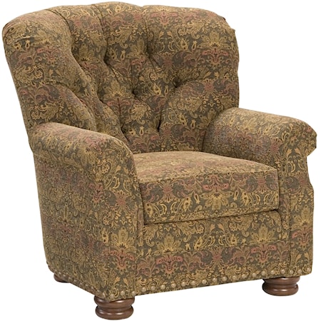 Oscar Tufted Back Chair