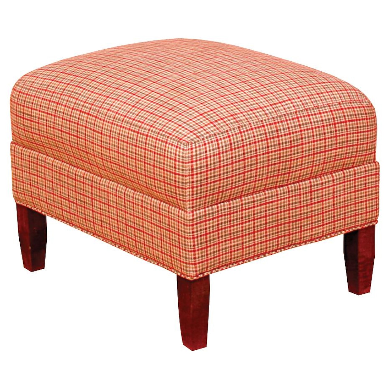 King Hickory King Hickory Accent Chairs and Ottomans Upholstered Francis Ottoman