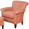 King Hickory King Hickory Accent Chairs and Ottomans Francis Rolled Back Chair