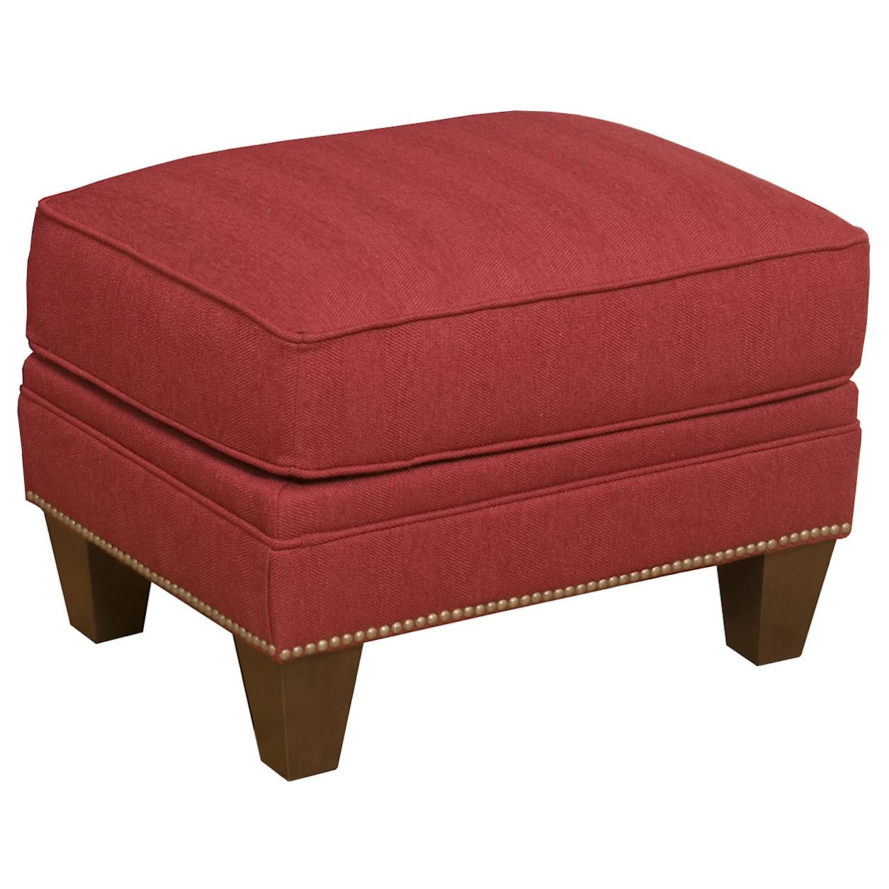 King Hickory King Hickory Accent Chairs and Ottomans Athens Accent Ottoman