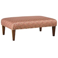 Moderne Rectangular Ottoman